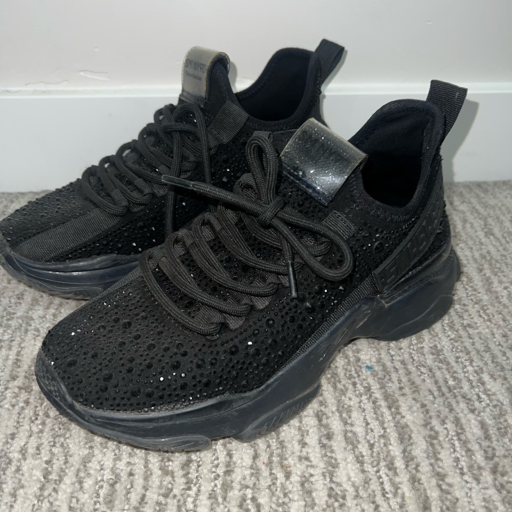 Steve Madden rhinestone sneakers